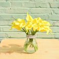 thumbnail image 3 of CHUANK 20pcs Artificial Calla Lily Silk Flowers 13.4” for Home Kitchen Wedding Table Decoration (White), 3 of 18