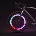 thumbnail image 3 of JilgTeok 4 Packs Motion Activated LED Wheel Lights for Bikes, Motorcycles & Cars Waterproof Tire Valve Stem Lights with Vibration Sensor, Easy Install Safety Lights for Night Riding, 3 of 4