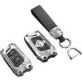 thumbnail image 1 of Key Fob Cover Compatible with Fit for Audi A4 A3 Q3 Q5 Q7 TT TTS RS3 S4 S3 A1 S6 RS4 RS6 Q2L ABS Smart Remote Key Case Keychain Case Holder Protector, 1 of 6