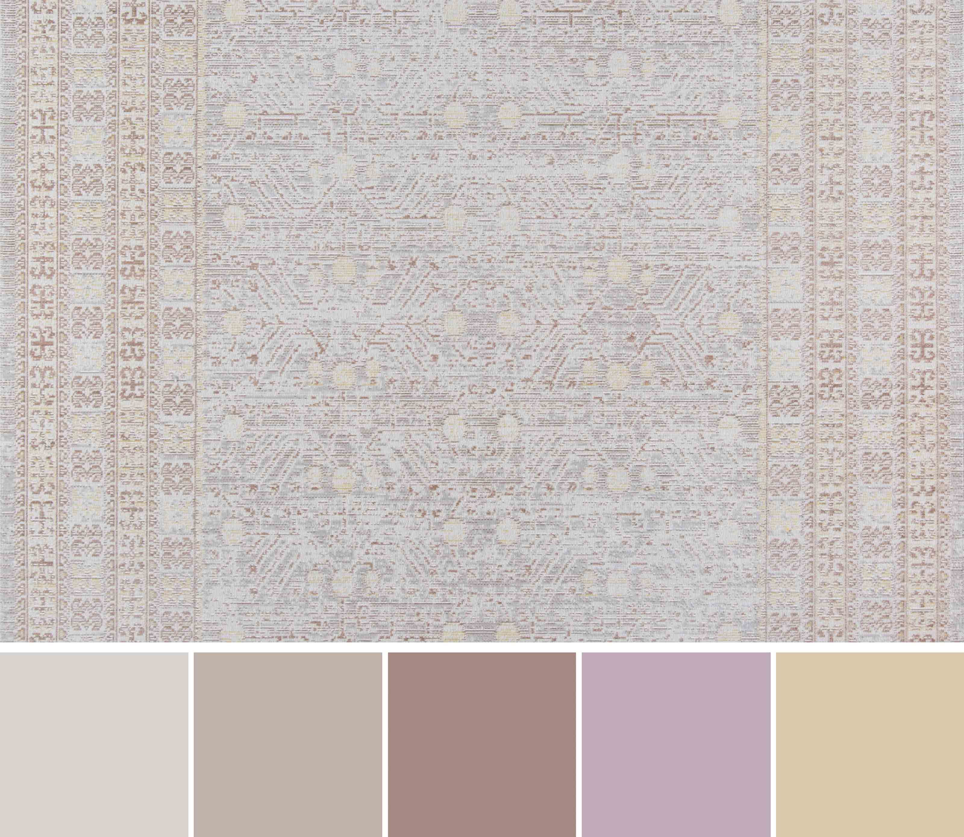 ECARPET Valeria Traditional Area Rug for Living Room, Bedroom, Dining Entrance, Hallway and More.