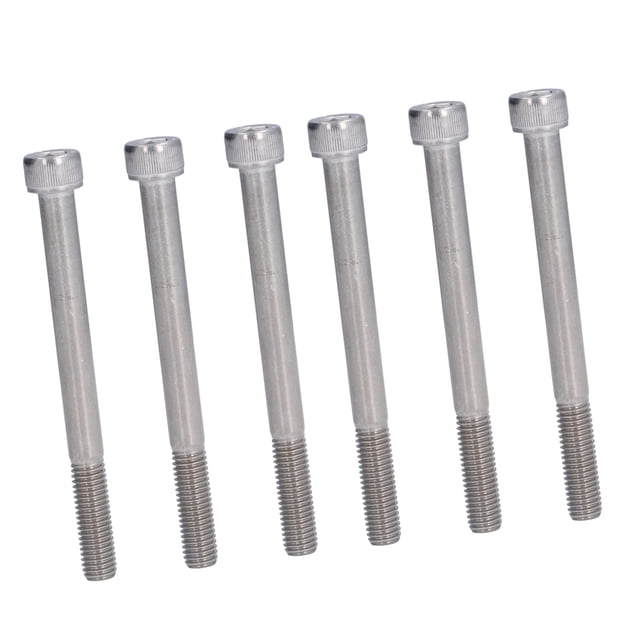 Cylindrical Head , Various Sizes Hex Socket Screws Practical A2-70 Stainless Steel High Strength for Machinery
