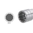 thumbnail image 4 of Unique Bargains 30mm 12 Point Shallow Socket 3/4' Drive Standard Metric Chromium Vanadium Steel, 4 of 5