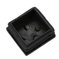 thumbnail image 4 of 30 Pcs Plastic Square Blanking End Cap Tubing Tube Inserts 38mm x 38mm, 4 of 7
