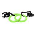 thumbnail image 3 of Fuel Pureformance Gymnastics Rings with Straps, Green, 3 of 5