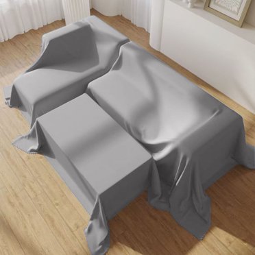 LSLJS Furniture Dusts Cover Protective Sofa Blanket for Home Stretchable Dustproofs Cloth for Couch Bed Refrigerator During Renovations Or Storage