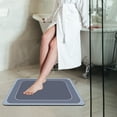 thumbnail image 4 of PpgejGEK Crystal Velvet Bathroom Rug 20 x 31 Inch Super Absorbent Rubber Backing Non Slip Washable for Shower Tub Laundry Kitchen, 4 of 6
