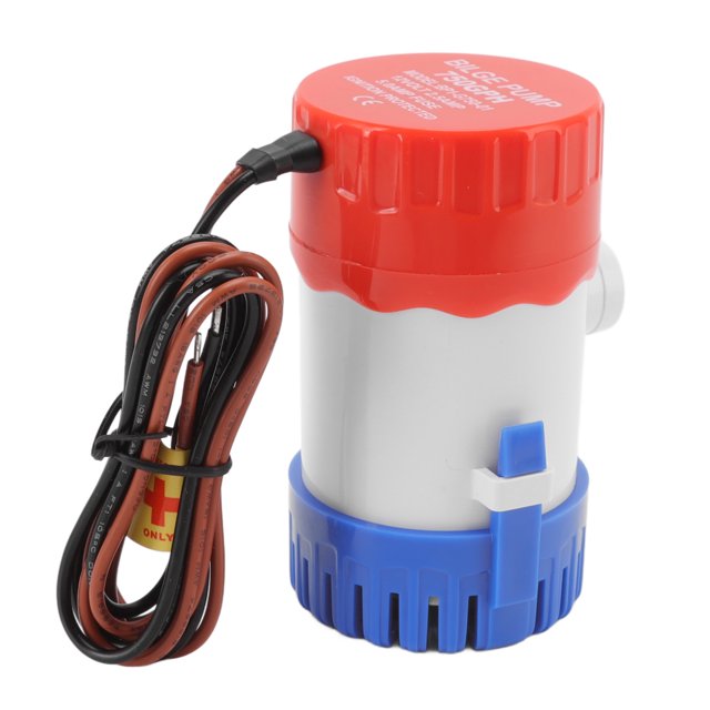 Water Pump, Filter Device No Noise Bilge Pump Nonautomatic Stable For Ponds 750GPH,1100GPH