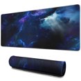 thumbnail image 1 of Revitalize Your Gaming Setup with our Large, Dazzling Galaxy Mouse Pad. Features a Non-Slip Rubber Base & Stitched Edges for Lasting Durability. Ideal as Keyboard & Desk Pad - 31.5x11.8in., 1 of 7