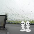 thumbnail image 3 of 2pcs Halloween Solar Dancing Decor Solar Dancing Skeleton Ghost Decor for Car Halloween Decoration, 3 of 4