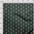 thumbnail image 2 of oneOone Organic Cotton Voile Fabric Floral Block Decor Fabric Printed BTY 42 Inch Wide, 2 of 4