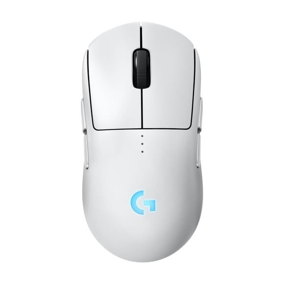 Logitech G PRO 2 Lightspeed Wireless Gaming Mouse, Right- or Left-Handed Mouse with up to 4 Customizable and Switchable Magnetic Side Buttons, White