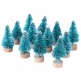 thumbnail image 2 of Winter Artificial Mini Snow Frost Sisal Christmas Tree with Wood Base  Home Decoration  Tabletop Miniature Scenes Display Ornaments  Christmas DIY Crafting and Designing, 2 of 19