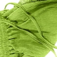 thumbnail image 3 of AherBiu Plus Size Bottom Shorts for Women Wide Leg Drawstring Elastic Waisted Comfy Loungewear Shorts, 3 of 5