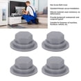 thumbnail image 3 of Hex Screw Bolt Covers Waterproof Dustproof Silicone Hex Screw Head Protector 50PCS Hexagonal Screw Protective Caps for Machinery Furniture Vehicles, 3 of 7