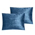 thumbnail image 4 of Grace Living Zymir Crushed Velvet Comforter Set - Channel Tufted, 4 of 5