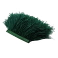 thumbnail image 3 of tredstone 1 Yard Dyed Ostrich Feather Fringe Trim Ribbon Embellishment Dark green, 3 of 8