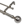 thumbnail image 3 of Versailles' Adjustable Ball Finial Double Rod Set 32in - 86in, 3 of 3