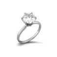thumbnail image 3 of 1 3/4ct Solitaire Round Diamond Engagement Ring 14K White Gold, 3 of 3