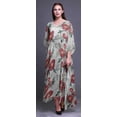 thumbnail image 2 of Bimba Kaftan de Plage Floral, Paréo de Bikini, Robe Maxi pour Femmes, Long Caftan-S-L, 2 of 5