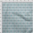 thumbnail image 3 of oneOone Georgette Viscose Fabric Triangle Ikat Print Fabric By The Yard 42 Inch Wide, 3 of 4