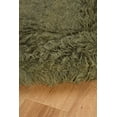 thumbnail image 2 of New Flokati 1400gr 5' x 8' Area Rug, Olive, 2 of 5