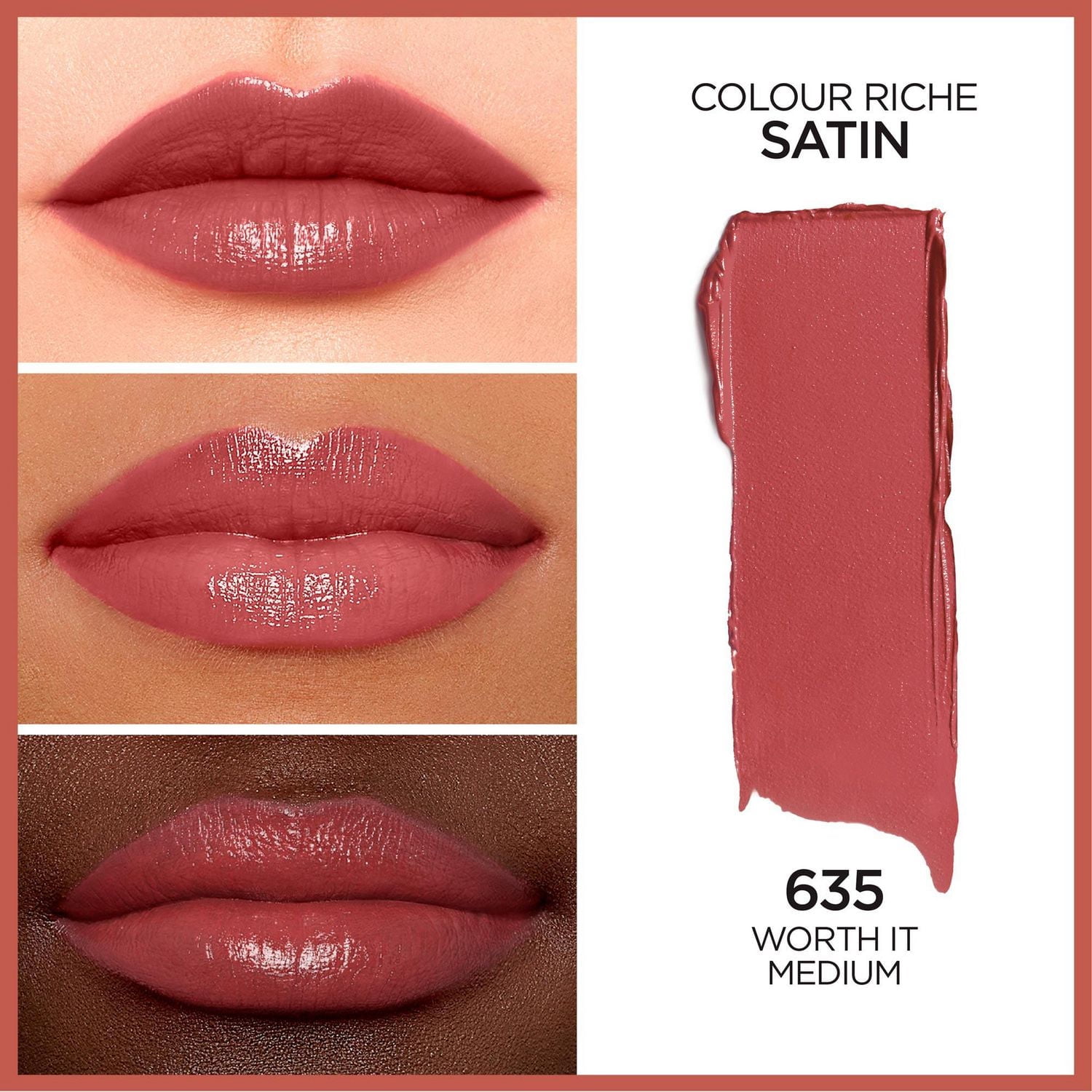 L'Oréal Paris Rouge à Lèvres Colour Riche Satin Original