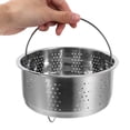 thumbnail image 4 of Panier Vapeur en Acier Inoxydable Légumes Fruits de Mer Insert de Vapeur avec Poignée Panier de Cuisson à la Vapeur pour Aliments Casserole Vapeur pour Cuisson de Légumes pour Cuiseur à Riz, 4 of 8