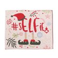 thumbnail image 1 of Christmas Ornament Knitted Decorative Placemat, 1 of 5