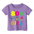 thumbnail image 4 of Chandail à Manches Longues pour Enfants Filles Tenues pour Tout-Petites Fille Carnaval pour Enfants Couleur Imprimée Col Rond T-Shirt à Manches Courtes, 4 of 4