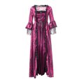 thumbnail image 3 of UPPADA Costumes Gothiques pour Femmes à Manches Longues Victorian Dresses Plus Size Robe Corset Robe Maxi Fluide Robe de Fête Robe Cocktail Robe Lacée Robe de Mascarade Jolies Robes de Bal Offres d'Accès Anticipé Prime du Jour, 3 of 6