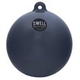 thumbnail image 1 of SWELL Wakesurf - Big Bumper Ball 25 Inch Diameter - Inflatable Raft Tie-Up Boat Fender Buoy (Grey), 1 of 4
