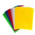 thumbnail image 1 of 20 Pcs Classeur de Papeterie Transparent A4, Dossier Étanche Type L, Portefeuille Extensible pour Documents - Couleur Aléatoire, 1 of 8