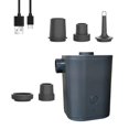 thumbnail image 4 of DYNWAVECA Electric Air Pump Portable Air Pump Lightweight Mini Pump Inflate and Deflate Air Pump for Inflatable Giant Pool Floats Gray, 4 of 10