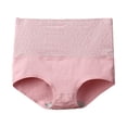 thumbnail image 1 of Product Women's Panties - High Waisted Solid Color Underwear for Everyday Comfort and Support, 1 of 3