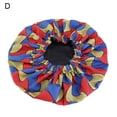 thumbnail image 1 of Women African Floral Print  Cap Double Layer Wide Band Sleep Makeup Bonnet, 1 of 10