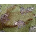thumbnail image 4 of oneOone Silk Tabby Fabric Elephant Block Fabric Prints By Yard 42 Inch Wide, 4 of 4