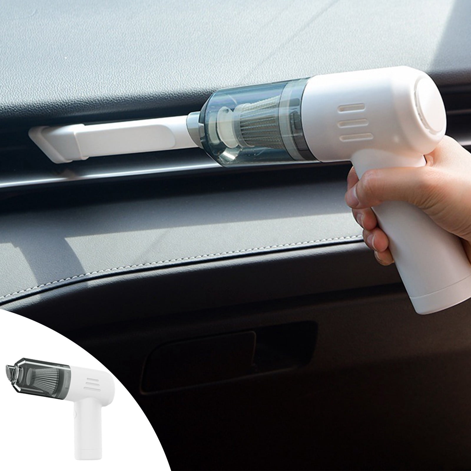 TIMIFIS Car Vacuum Cleaner Portable Handheld Wireless Car Vacuum Cleaner Household Compact & Large Suction Vacuum Cleaner pring/Summer