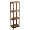 thumbnail image 3 of era Atkin 4 Tier Spa Tower Brown Beige, 3 of 4