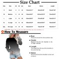 thumbnail image 3 of IROINID Liquidation T-Shirts à Manches Longues pour Femmes T-shirt Ample Imprimé Blouse Col Rond Hauts de Détente Chandail à Capuchon, Vert, 3 of 5