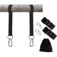thumbnail image 5 of Welded Swing Hanger Kit For Quick And Easy Mounting Of Swing Hangers On Trees 2 Straps And Carabiner, Perfect For Swing Hammocks, 5 of 5