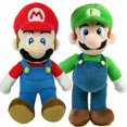 thumbnail image 1 of Peluche 25 cm Super Mario Bros Poupée Mario Luigi Jouet Doux, 1 of 1