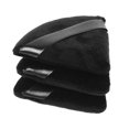 thumbnail image 4 of Black White Triangle Velvet Powder Cosmetic Puffs Mini Makeup Sponge Make Up Tools, 4 of 4