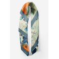 thumbnail image 2 of Bimba Cotton Voile Rectangular Printed Scarf Women Wrap Bandanas-40 x 80 Inches, 2 of 7