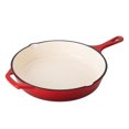 thumbnail image 1 of Hamilton Beach 12 Inch Non Stick Cast Iron Fry Pan, Red, 1 of 4
