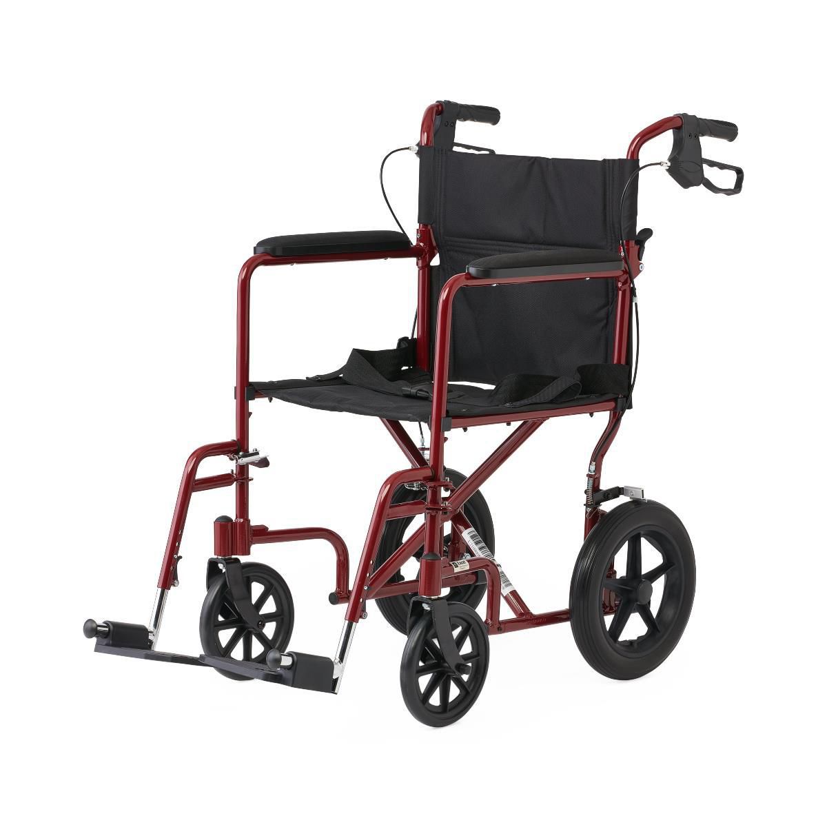 Medline Excel Chaise de Transport de Luxe en Aluminium