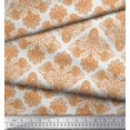 thumbnail image 2 of Soimoi Poly Georgette Fabric Swirls & Paisley Decor Fabric Printed Yard 52 Inch Wide, 2 of 3