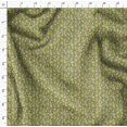 thumbnail image 4 of Soimoi Green Poly Georgette Fabric Leaves & Grandiflora Roses Floral Print Fabric by Yard 42 Inch Wide, 4 of 5