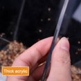 thumbnail image 3 of Acrylic Automatic Bird Feeder Pet Feeding Device Seed Food Container Bird Cage Accessories for Parrot, 3 of 8