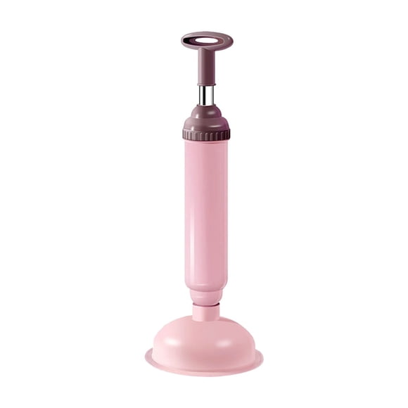 Meitianfacai Bathroom Toilet Plunger Vacuum Pump Plunger Household Toilet Suction Plunger(Pink)
