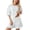 White, variant on Women's Pajama Sets Ladies Fashion Solid Color Loose Shorts Lounge Sets Sleepwear White M